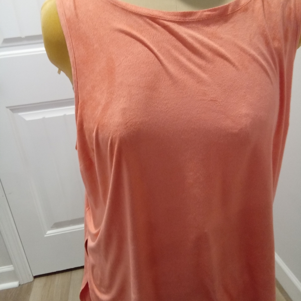 Cato Peach Sleeveless Women's Top Plus Size 22/24